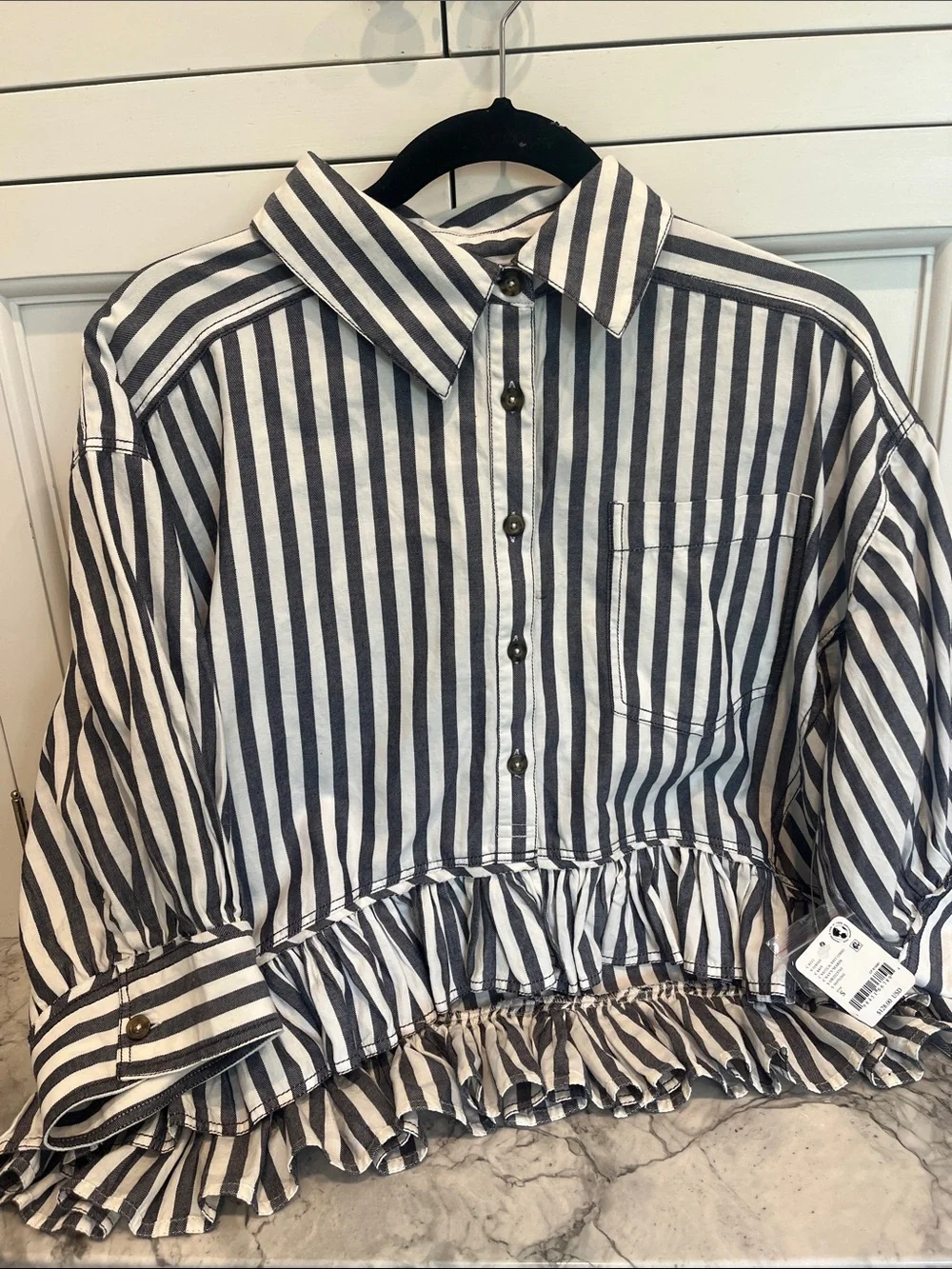 Free People Women's Bailey Stripe Shirt